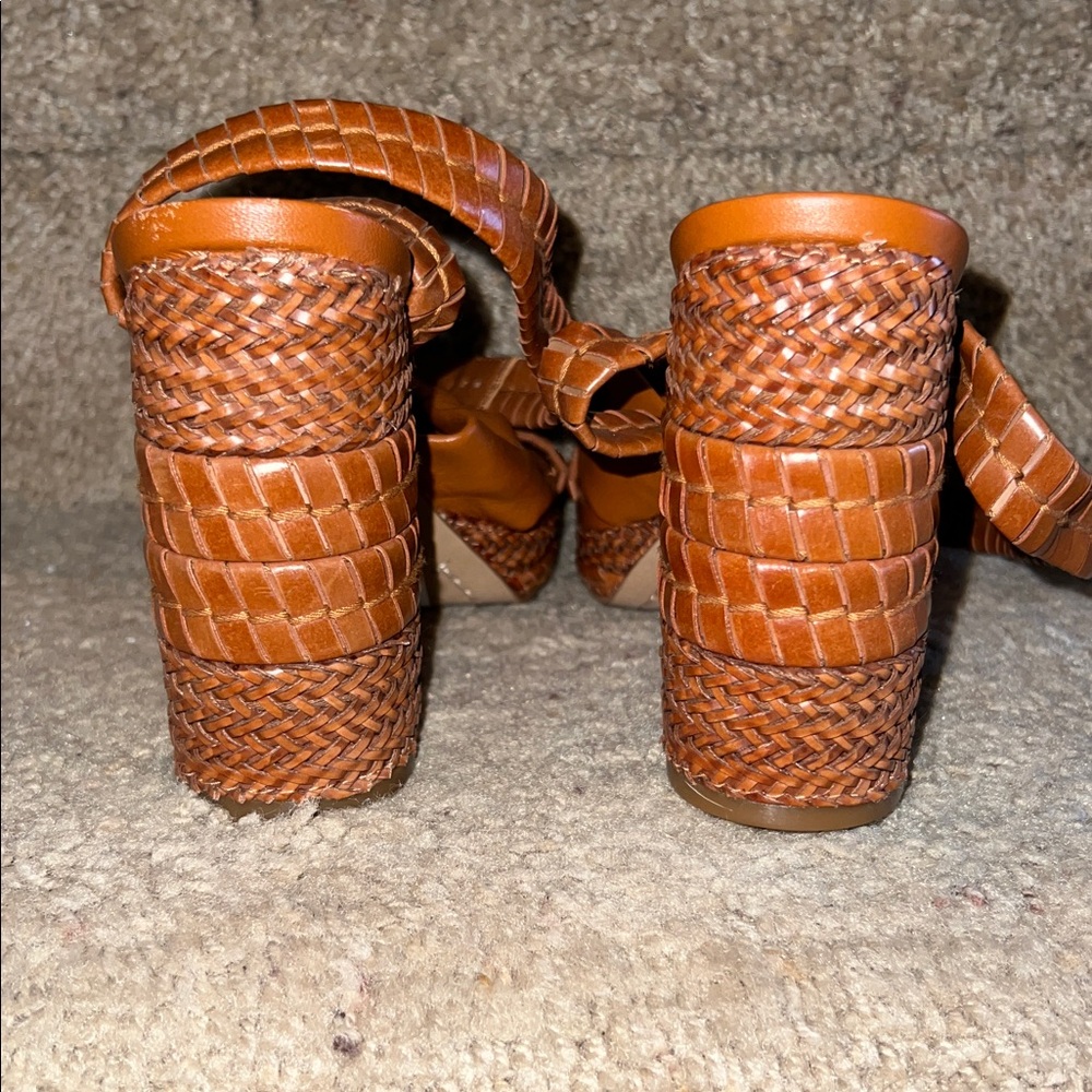 Brown Platform Sandals - Picture 4 of 6